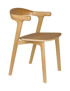 Zuiver Eetkamerstoelen Met Armleuning|Eetkamerstoel Northwood Hout