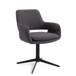 Jesper Home Beige Eetkamerstoelen|Draaibare Eetkamerstoelen|Eetkamerstoel Oketo Draaibaar