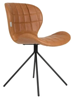 Zuiver Eetkamerstoelen Zonder Armleuning|Eetkamerstoel OMG PU leder