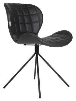 Zuiver Eetkamerstoelen Zonder Armleuning|Eetkamerstoel OMG PU leder