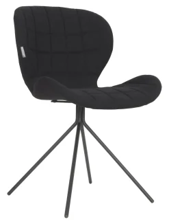 Zuiver Eetkamerstoelen Zonder Armleuning|Eetkamerstoel OMG Stof