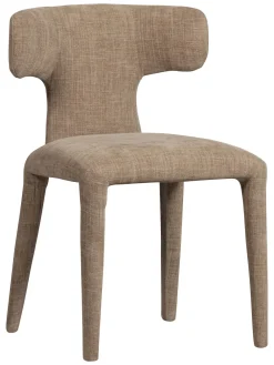 WOOOD Eetkamerstoelen Zonder Armleuning|Eetkamerstoel Permit Geweven