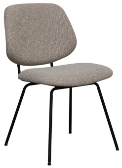 LABEL51 Eetkamerstoelen Bouclé / Teddy|Eetkamerstoelen Zonder Armleuning|Eetkamerstoel Ravenna Bouclé