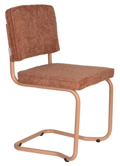 Zuiver Eetkamerstoelen Bouclé / Teddy|Eetkamerstoel Ridge Kink, Bouclé