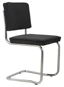 Zuiver Eetkamerstoelen Zonder Armleuning|Eetkamerstoel Ridge Rib Kink