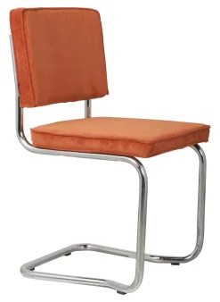 Zuiver Eetkamerstoelen Zonder Armleuning|Eetkamerstoel Ridge Rib Kink