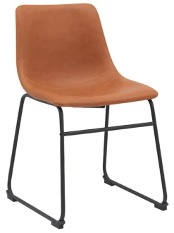 LABEL51 Eetkamerstoelen Met Leer Of Kunstleer|Eetkamerstoelen Zonder Armleuning|Eetkamerstoel Risto Lederlook