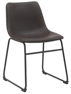 LABEL51 Eetkamerstoelen Met Leer Of Kunstleer|Eetkamerstoelen Zonder Armleuning|Eetkamerstoel Risto Lederlook