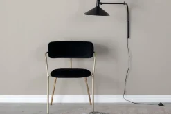Nohr Eetkamerstoelen Velvet / Fluweel|Eetkamerstoelen Met Armleuning|Eetkamerstoel Saverio Velvet