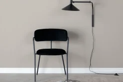 Nohr Eetkamerstoelen Velvet / Fluweel|Eetkamerstoelen Met Armleuning|Eetkamerstoel Saverio Velvet