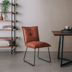 Tower Living Eetkamerstoelen Zonder Armleuning|Eetkamerstoelen Met Armleuning|Eetkamerstoel Seda