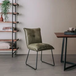 Tower Living Eetkamerstoelen Zonder Armleuning|Eetkamerstoelen Met Armleuning|Eetkamerstoel Seda
