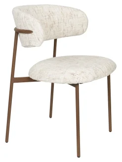 ZILT Sohome Giftcard|Eetkamerstoelen Zonder Armleuning|Eetkamerstoel Shakila Geweven stof