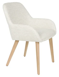 ZILT Eetkamerstoelen Met Armleuning|Eetkamerstoel Shantina Geweven stof