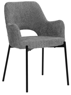 Artistiq Living Eetkamerstoelen Bouclé / Teddy|Eetkamerstoelen Met Armleuning|Eetkamerstoel Suzana Bouclé