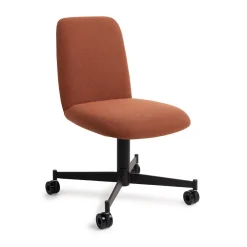 Jesper Home Chenille Eetkamerstoelen|Beige Eetkamerstoelen|Eetkamerstoel Taiwa Caster Black