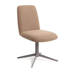 Jesper Home Beige Eetkamerstoelen|Draaibare Eetkamerstoelen|Eetkamerstoel Taiwa Quad Grey