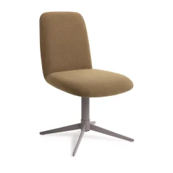 Jesper Home Beige Eetkamerstoelen|Draaibare Eetkamerstoelen|Eetkamerstoel Taiwa Quad Grey
