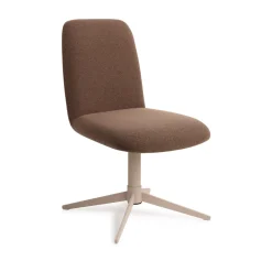Jesper Home Beige Eetkamerstoelen|Draaibare Eetkamerstoelen|Eetkamerstoel Taiwa Quad Beige