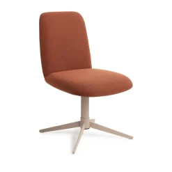 Jesper Home Beige Eetkamerstoelen|Draaibare Eetkamerstoelen|Eetkamerstoel Taiwa Quad Beige