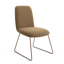 Jesper Home Beige Eetkamerstoelen|Eetkamerstoelen Zonder Armleuning|Eetkamerstoel Taiwa Slide Rose
