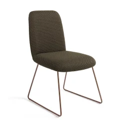 Jesper Home Beige Eetkamerstoelen|Eetkamerstoelen Zonder Armleuning|Eetkamerstoel Taiwa Slide Rose