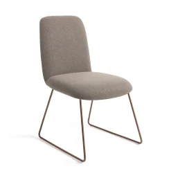 Jesper Home Beige Eetkamerstoelen|Eetkamerstoelen Zonder Armleuning|Eetkamerstoel Taiwa Slide Rose