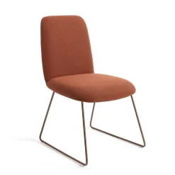 Jesper Home Beige Eetkamerstoelen|Eetkamerstoelen Zonder Armleuning|Eetkamerstoel Taiwa Slide Rose