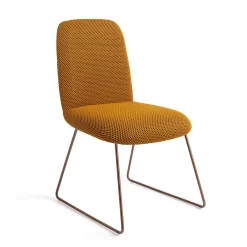 Jesper Home Beige Eetkamerstoelen|Eetkamerstoelen Zonder Armleuning|Eetkamerstoel Taiwa Slide Rose