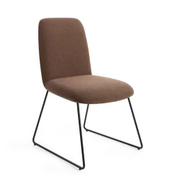 Jesper Home Beige Eetkamerstoelen|Eetkamerstoelen Zonder Armleuning|Eetkamerstoel Taiwa Slide Black