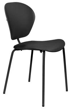 Zuiver Eetkamerstoelen Zonder Armleuning|Eetkamerstoel The Ocean Gereycled kunststof