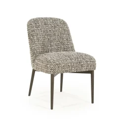 Eleonora Eetkamerstoelen Zonder Armleuning|Eetkamerstoel Tobias Geweven stof