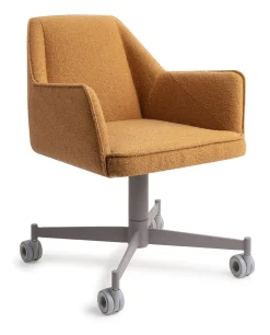 Jesper Home Beige Eetkamerstoelen|Eetkamerstoelen Met Armleuning|Eetkamerstoel Tome Caster Grey