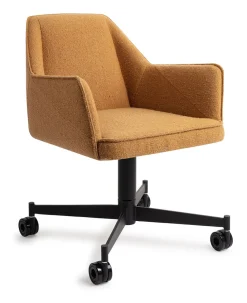 Jesper Home Eetkamerstoelen Met Armleuning|Eetkamerstoel Tome Caster Black