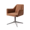 Jesper Home Draaibare Eetkamerstoelen|Eetkamerstoelen Met Armleuning|Eetkamerstoel Tome Quad Grey, kleur Cinnamon Bun