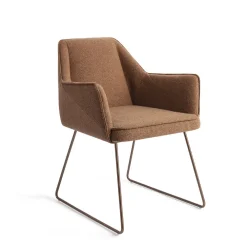 Jesper Home Beige Eetkamerstoelen|Eetkamerstoelen Met Armleuning|Eetkamerstoel Tome Slide Rose