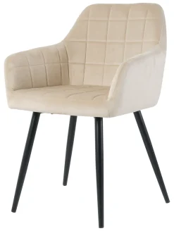 Artistiq Living Eetkamerstoelen Velvet / Fluweel|Eetkamerstoelen Met Armleuning|Eetkamerstoel Tora Velvet