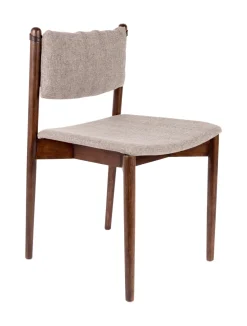 Dutchbone Eetkamerstoelen Zonder Armleuning|Eetkamerstoel Torrance Hout