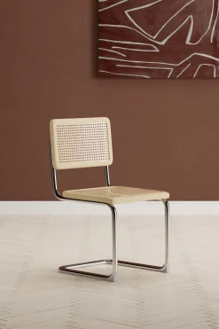 Nohr Eetkamerstoelen Zonder Armleuning|Eetkamerstoel Trevonte Rattan, kleur Naturel