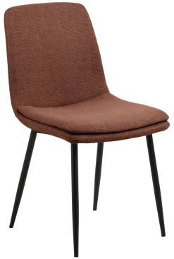 Bendt Eetkamerstoelen Zonder Armleuning|Eetkamerstoelen Met Armleuning|Eetkamerstoel Tronier Structuurstof