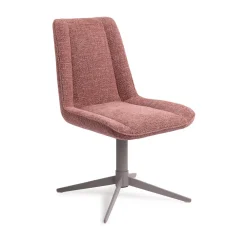 Jesper Home Eetkamerstoelen Zonder Armleuning|Eetkamerstoel Umedo Quad Grey, kleur Scarlet Grain