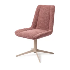 Jesper Home Beige Eetkamerstoelen|Draaibare Eetkamerstoelen|Eetkamerstoel Umedo Quad Beige