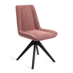 Jesper Home Beige Eetkamerstoelen|Draaibare Eetkamerstoelen|Eetkamerstoel Umedo Revolve Oak Black