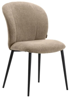 LABEL51 Eetkamerstoelen Zonder Armleuning|Eetkamerstoel Vino Elite stof