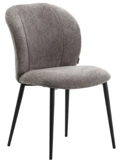 LABEL51 Eetkamerstoelen Zonder Armleuning|Eetkamerstoel Vino Elite stof