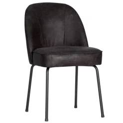 WOOOD Eetkamerstoelen Met Leer Of Kunstleer|Eetkamerstoelen Zonder Armleuning|Eetkamerstoel Vogue Eco-leder