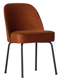 WOOOD Eetkamerstoelen Velvet / Fluweel|Eetkamerstoelen Zonder Armleuning|Eetkamerstoel Vogue Velvet