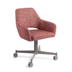 Jesper Home Beige Eetkamerstoelen|Eetkamerstoelen Met Armleuning|Eetkamerstoel Yanai Caster Grey