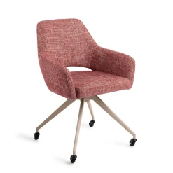 Jesper Home Beige Eetkamerstoelen|Eetkamerstoelen Met Armleuning|Eetkamerstoel Yanai Glide Beige