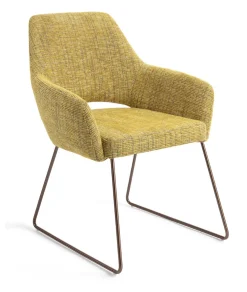 Jesper Home Beige Eetkamerstoelen|Eetkamerstoelen Met Armleuning|Eetkamerstoel Yanai Slide Rose Gold